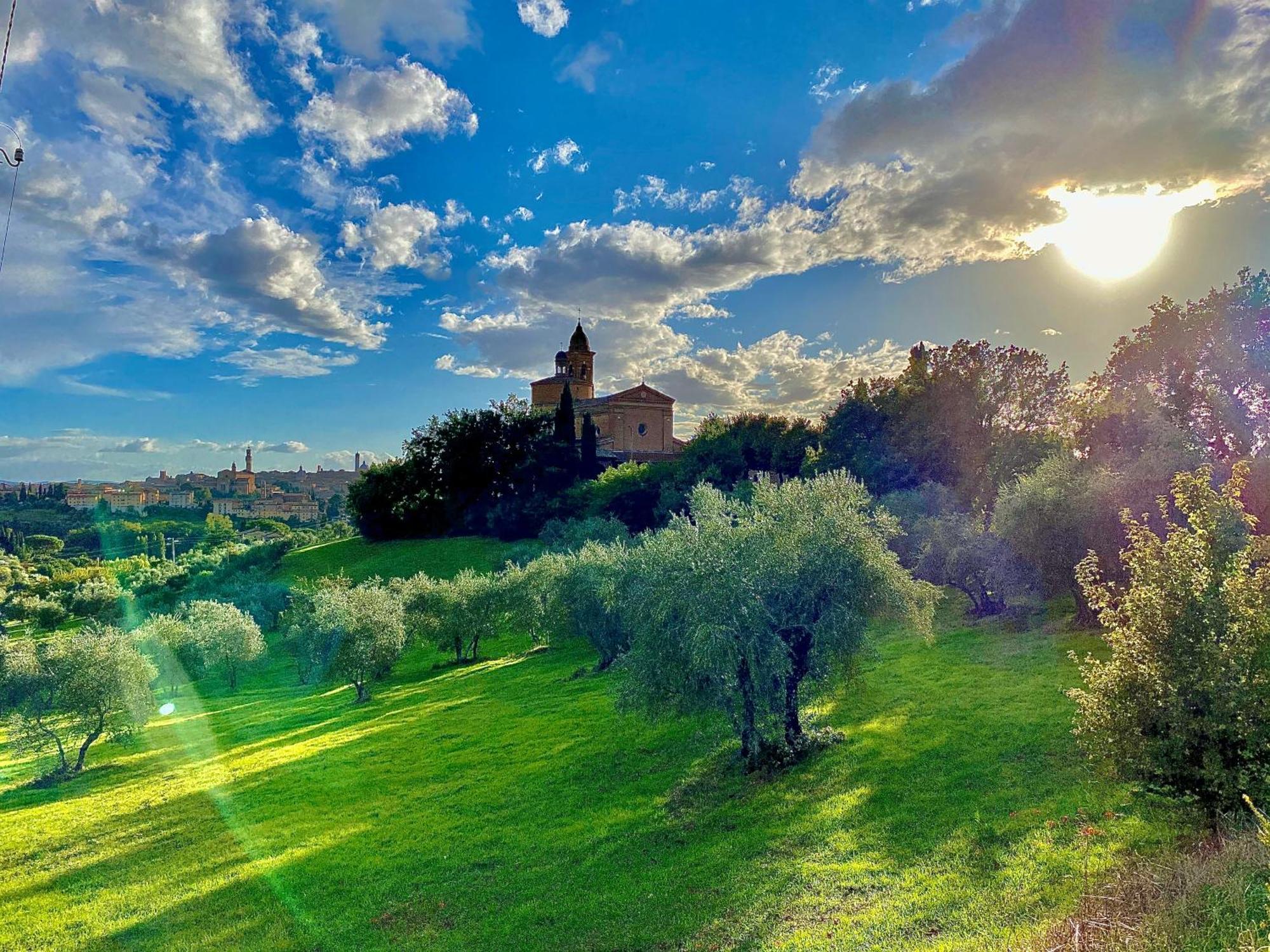 Palazzo Del Papa Country Suites เซียนา ภายนอก รูปภาพ